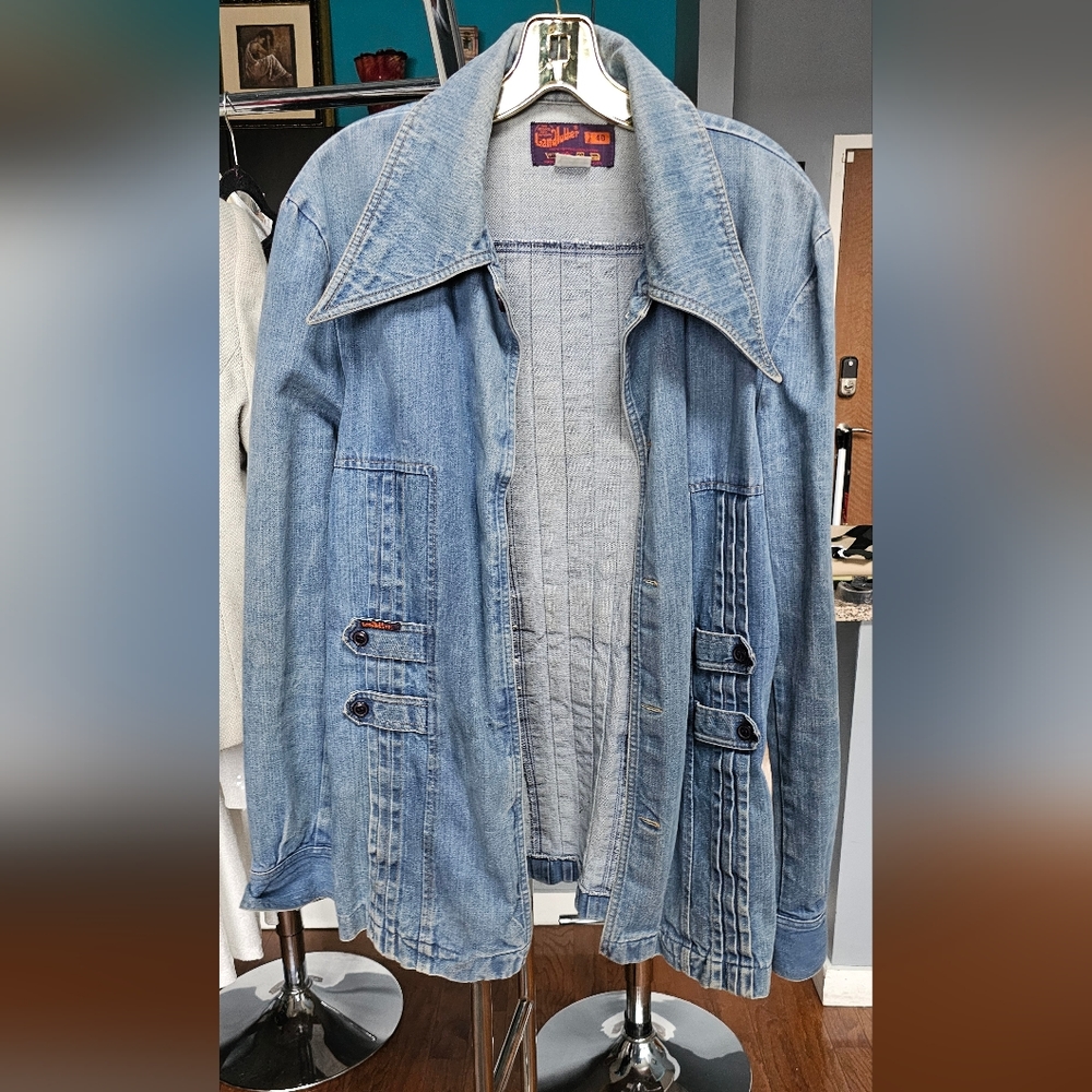 1970's Landlubber Denim Chore Coat